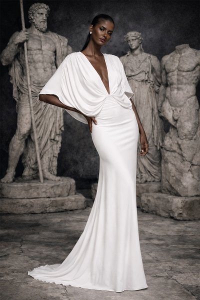 Maxi Dress in Ancient Greek Style